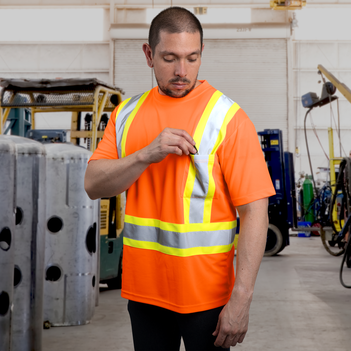 Jorestech Hi-Vis Reflective Two-Tone Safety Shirt