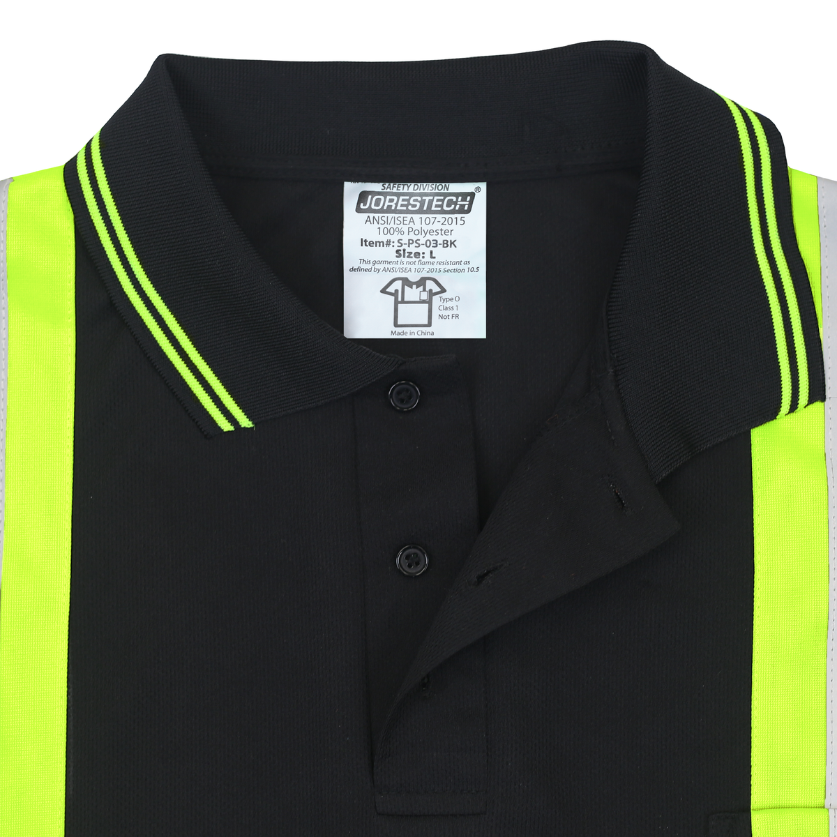 Jorestech Hi-Vis Reflective Two-Tone Safety Polo Shirt
