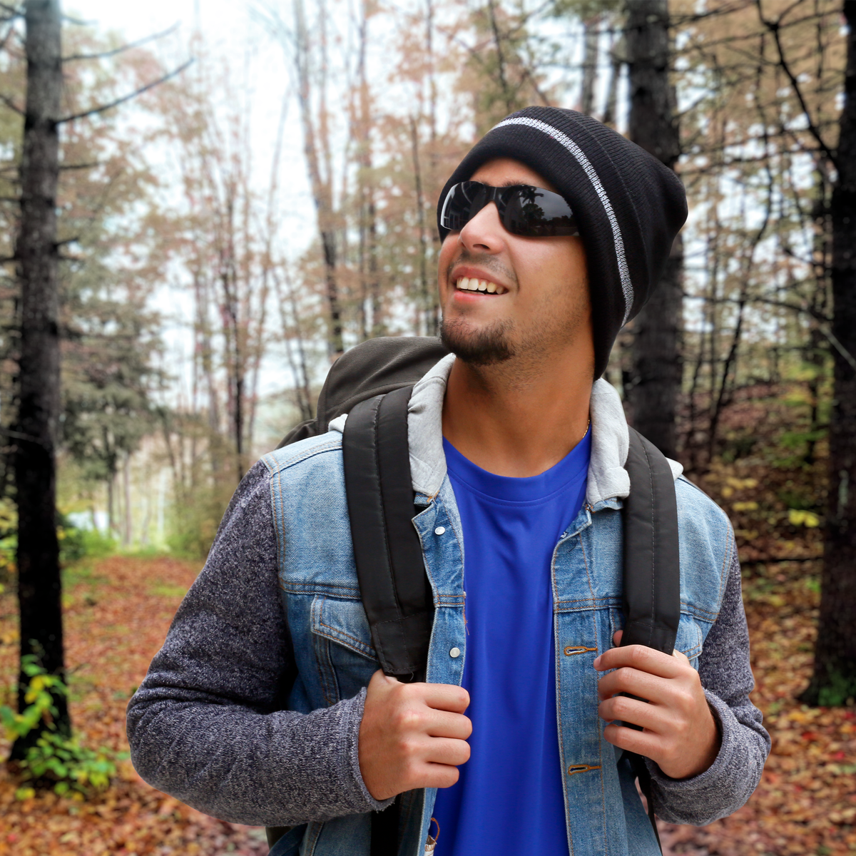 Jorestech Hi-Vis Safety Beanie with Reflective Stripe
