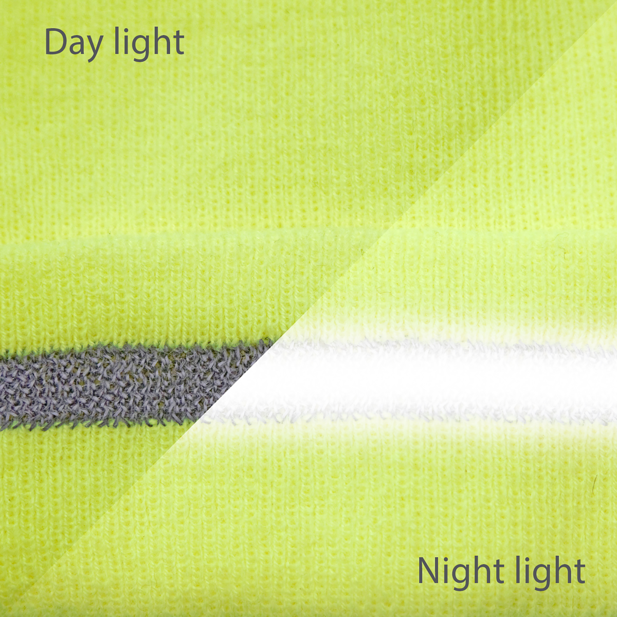 Jorestech Hi-Vis Safety Beanie with Reflective Stripe