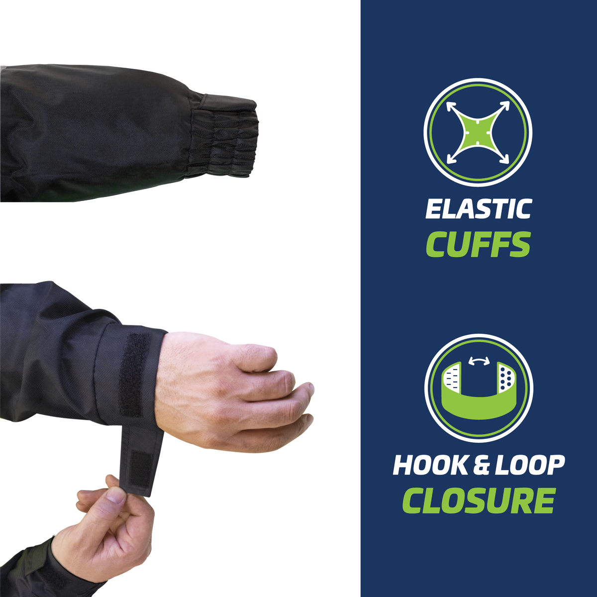 Jorestech Hi-Vis Safety Bomber Jacket with Reflective Stripes