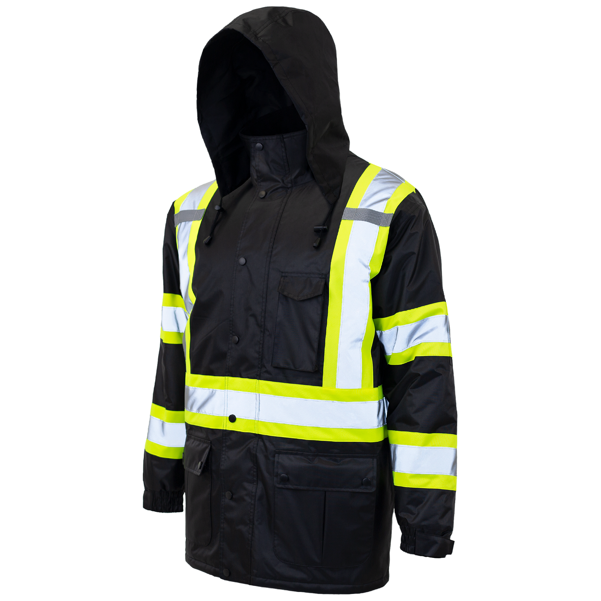 Jorestech Hi-Vis Two-Tone Safety Jacket with Reflective Stripes