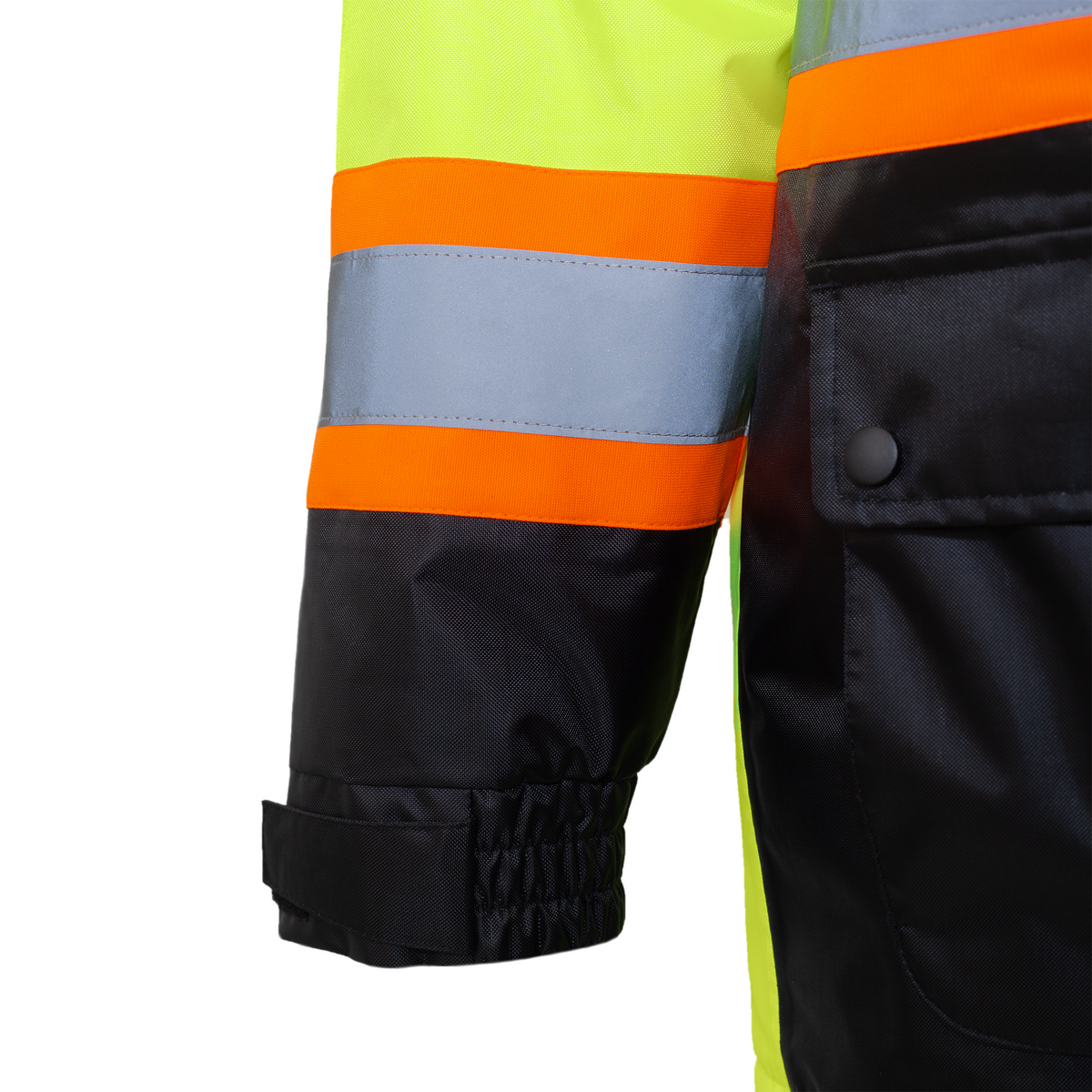 Jorestech Hi-Vis Two-Tone Safety Jacket with Reflective Stripes