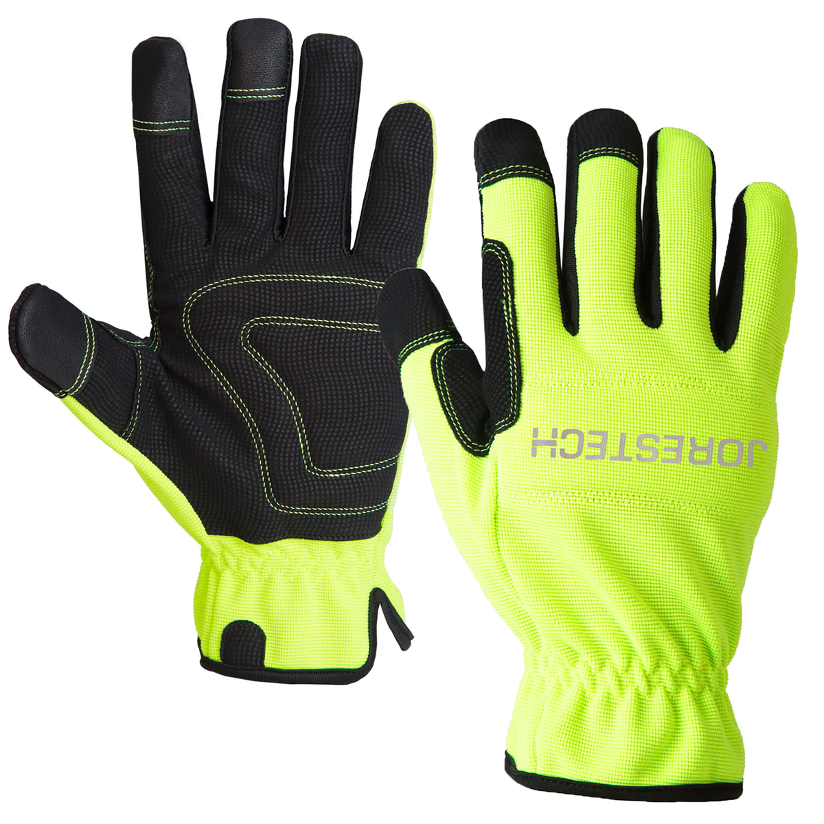 Jorestech Hi-Vis Touchscreen Safety Work Gloves