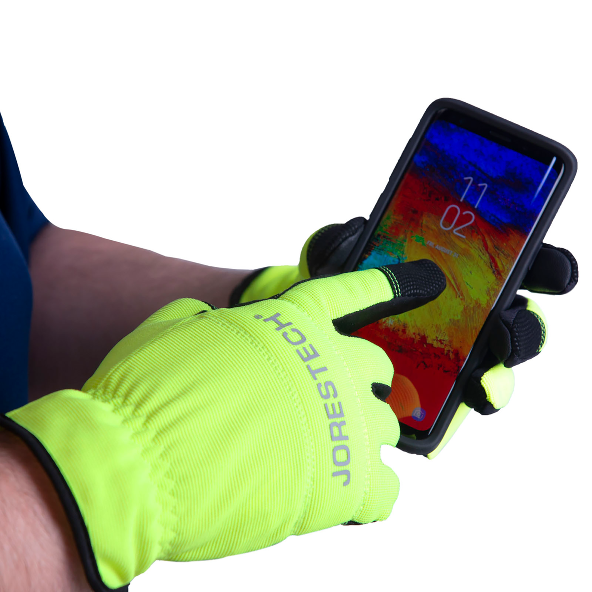 Jorestech Hi-Vis Touchscreen Safety Work Gloves