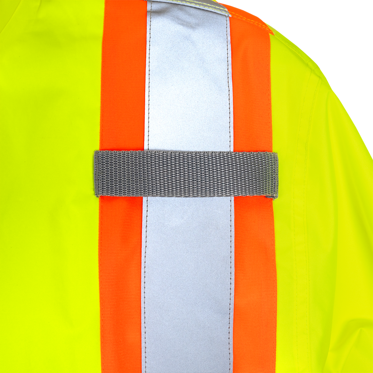 Jorestech Hi-Vis Two-Tone Safety Rain Jacket With X Reflective Stripes