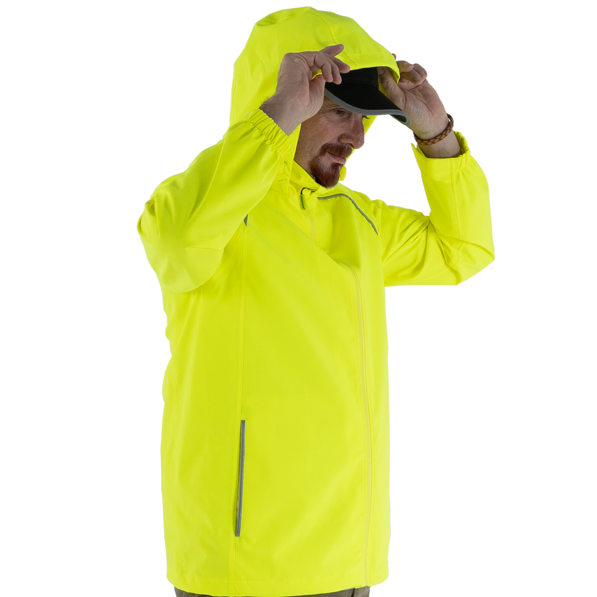 Jorestech Hi-Vis Waterproof Ripstop Jacket with Reflective Heat Transfer Tapes