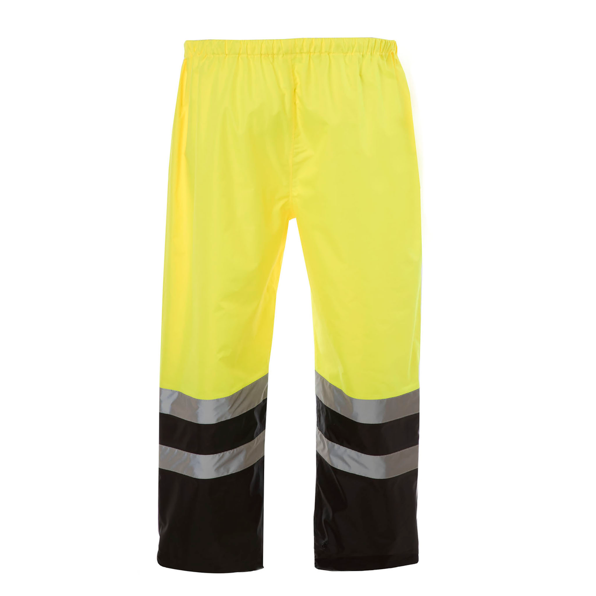 Jorestech Hi-Vis Yellow/Black Rain Pants with Reflective Strips