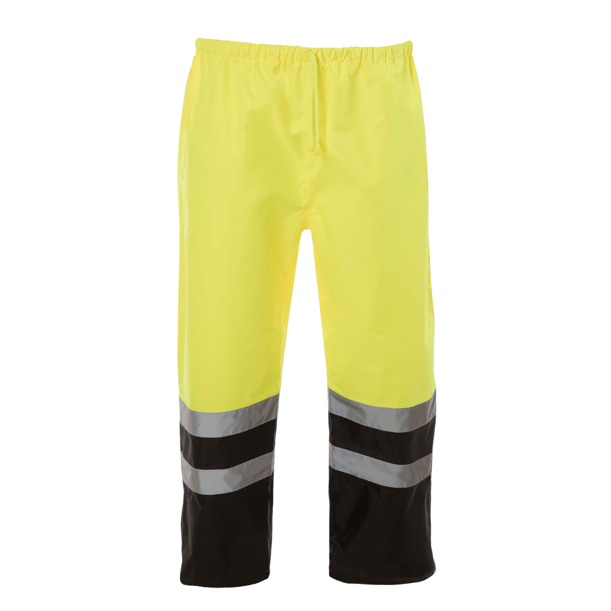 Jorestech Hi-Vis Yellow/Black Rain Pants with Reflective Strips