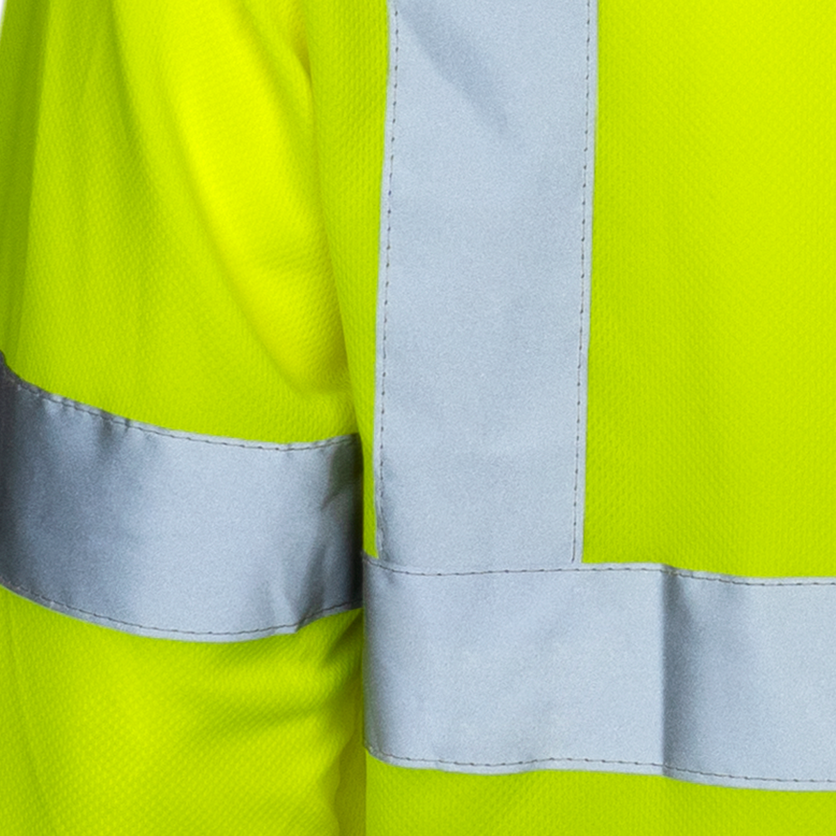 Jorestech High-Vis Long Sleeve Safety Shirt With Reflective Strips and Hoodie