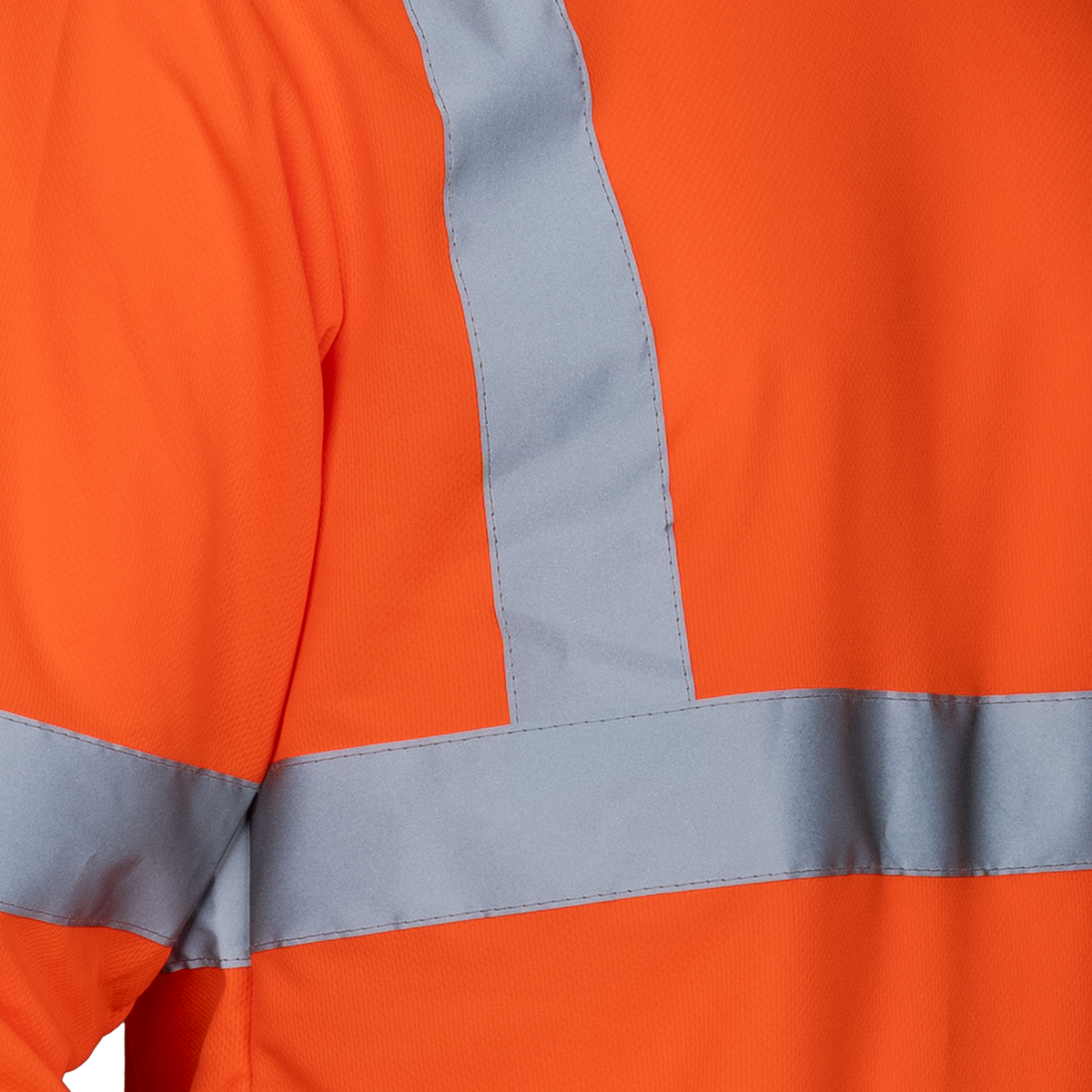 Jorestech High-Vis Long Sleeve Safety Shirt With Reflective Strips and Hoodie