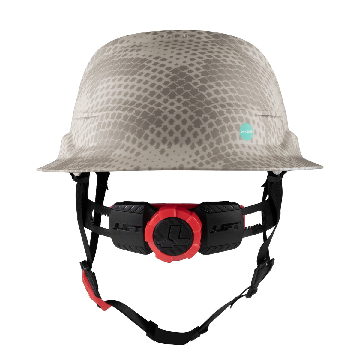 Lift Safety Radix Full Brim Non-vented Safety Helmet with Twiceme