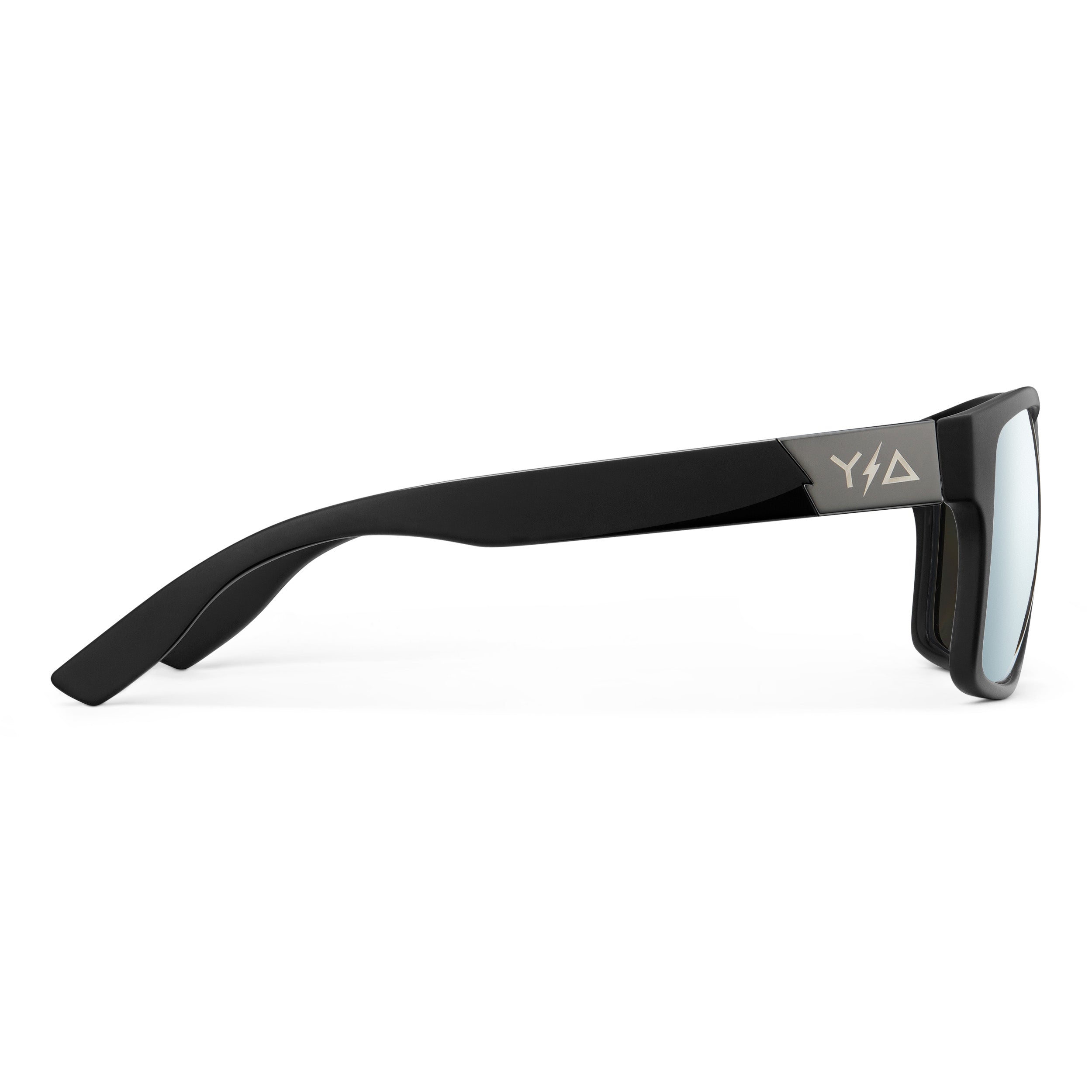 Wye Delta Z87 Hardline Black Mirror Polarized Safety Glasses