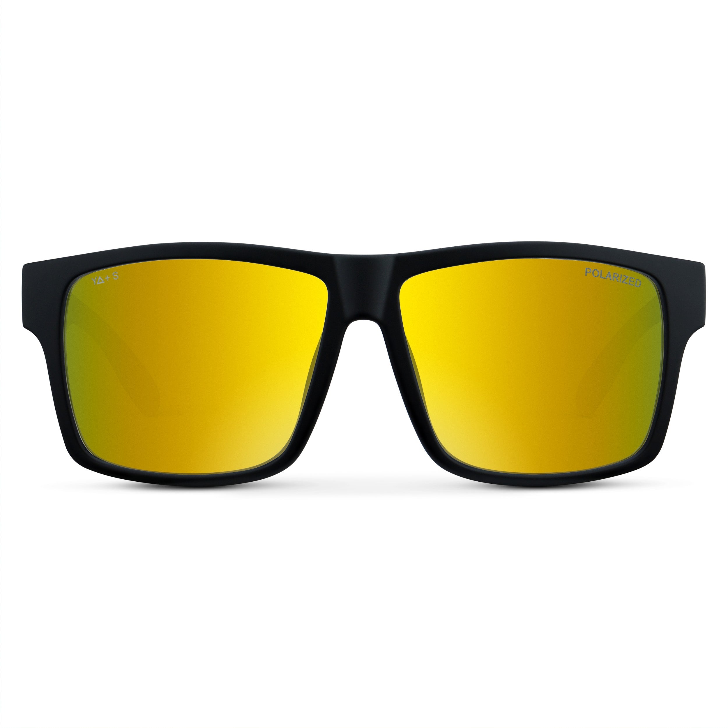 Wye Delta Z87 Hardline Gold Polarized Safety Glasses