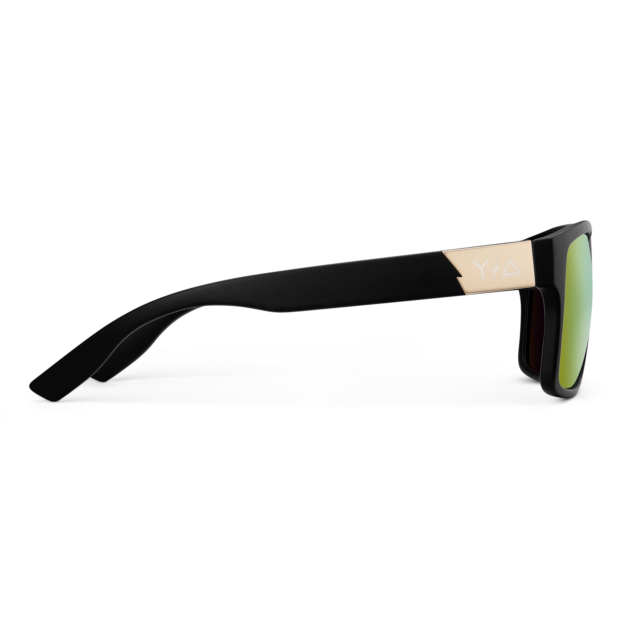 Wye Delta Z87 Hardline Gold Polarized Safety Glasses