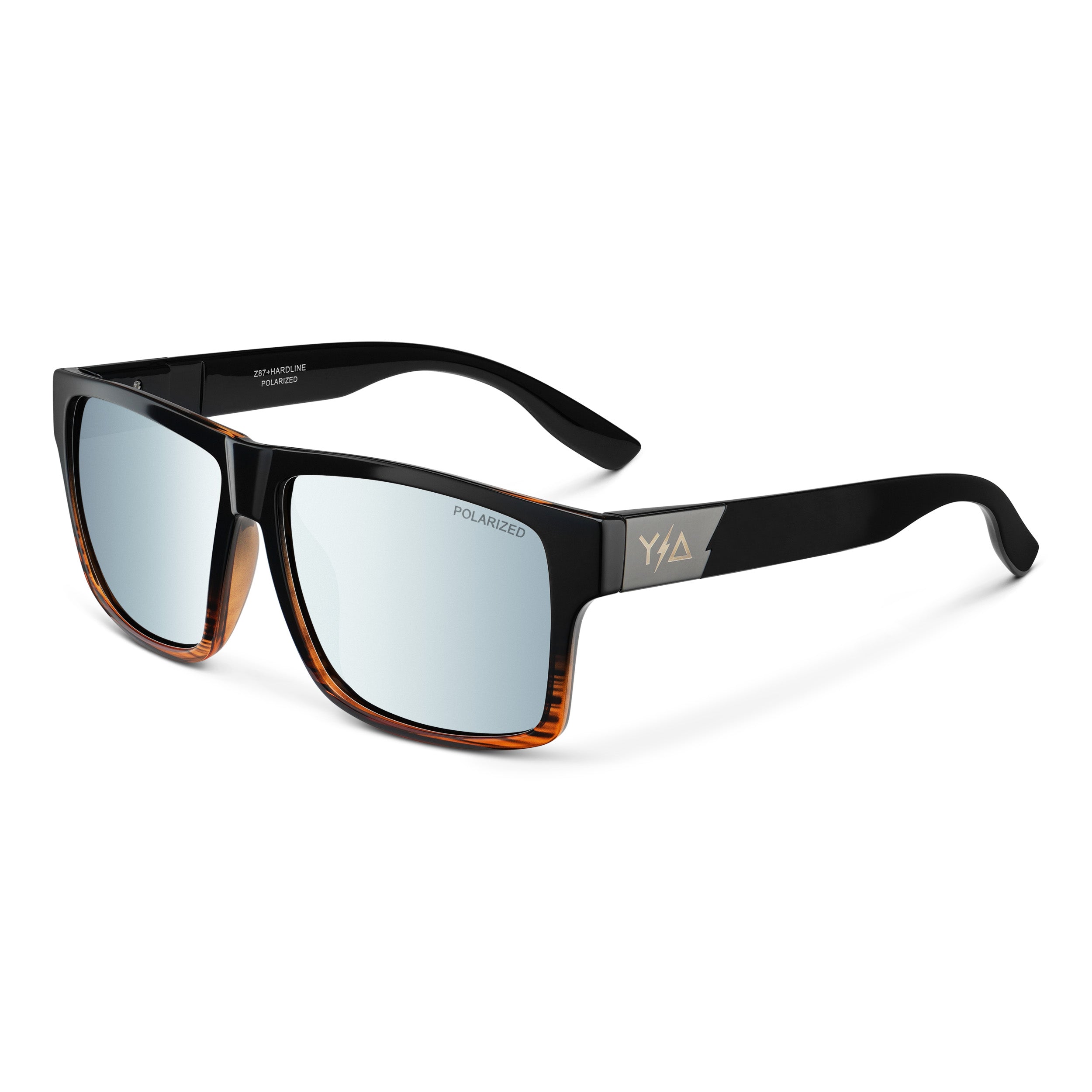 Wye Delta Z87 Hardline Ember Polarized Safety Glasses