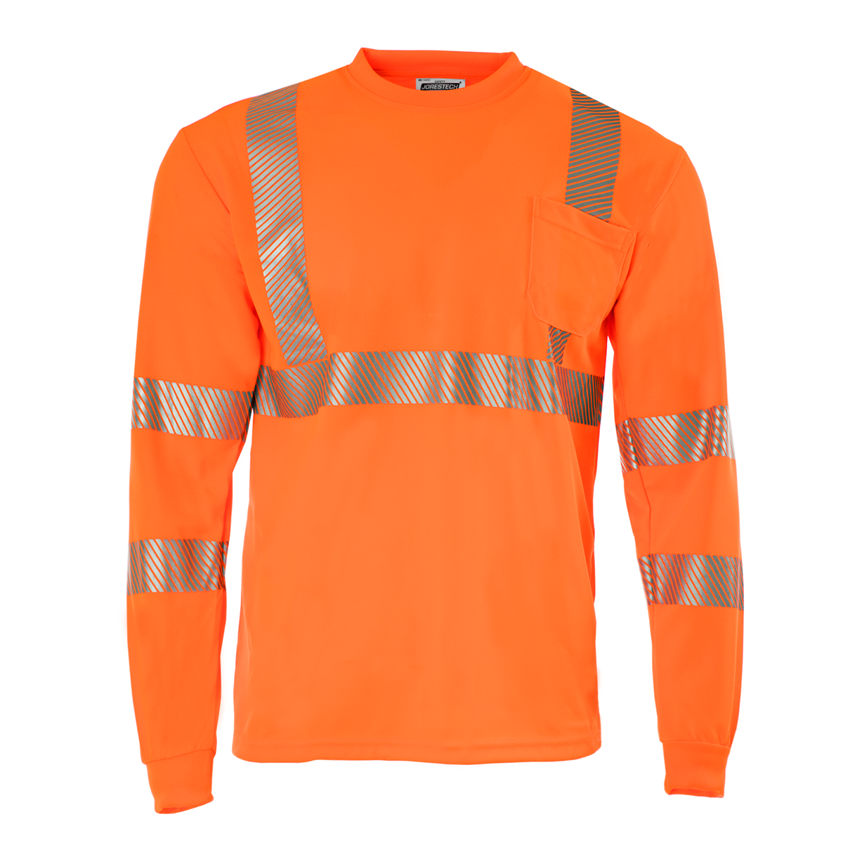 Jorestech Hi-Vis Heat Transfer Reflective Safety Long Sleeve Shirt
