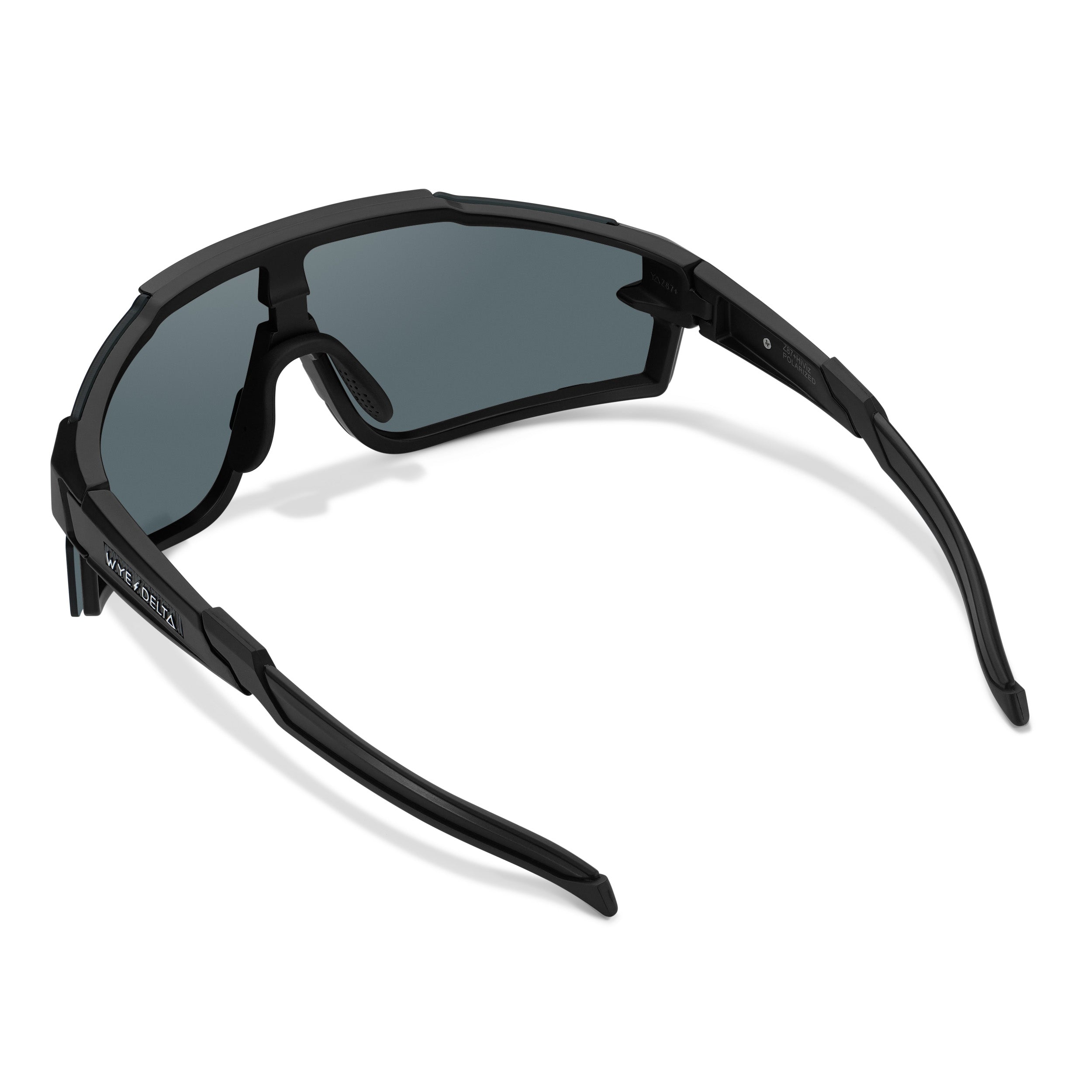 Wye Delta Z87+ HiViz 2.0 Rose Gold Polarized Safety Glasses