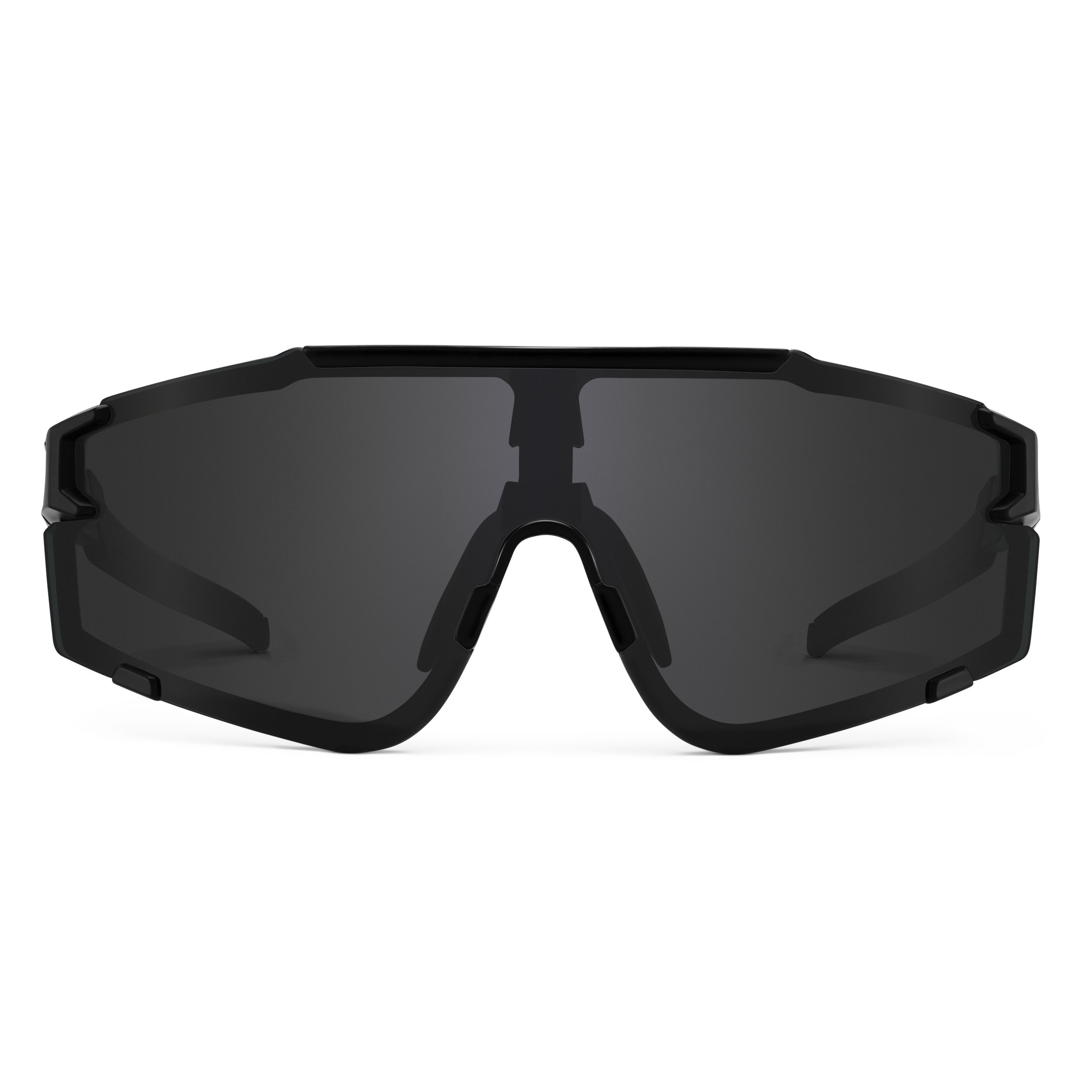 Wye Delta Z87+ HiViz 2.0 Matte Black Polarized Safety Glasses