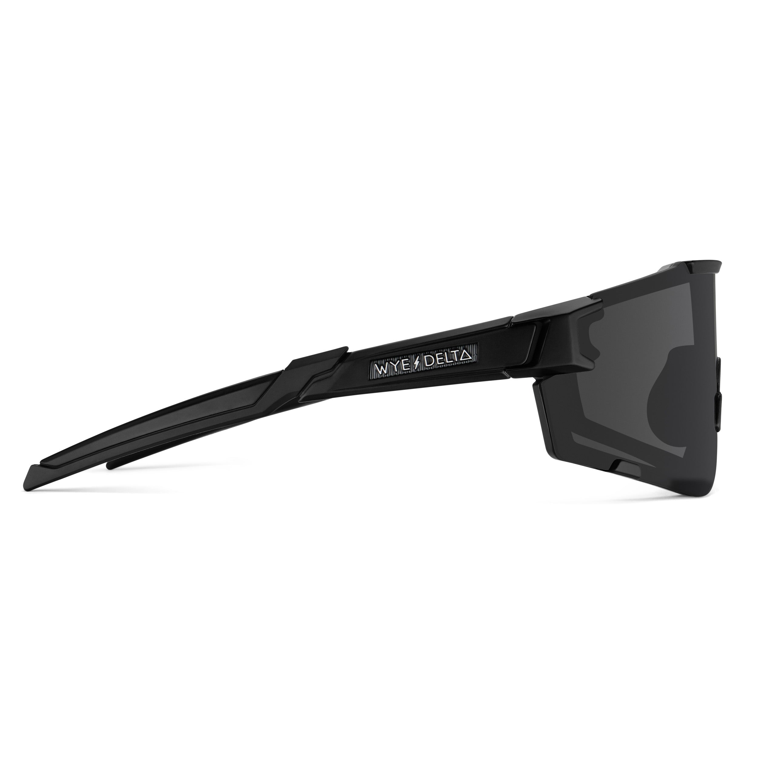 Wye Delta Z87+ HiViz 2.0 Matte Black Polarized Safety Glasses