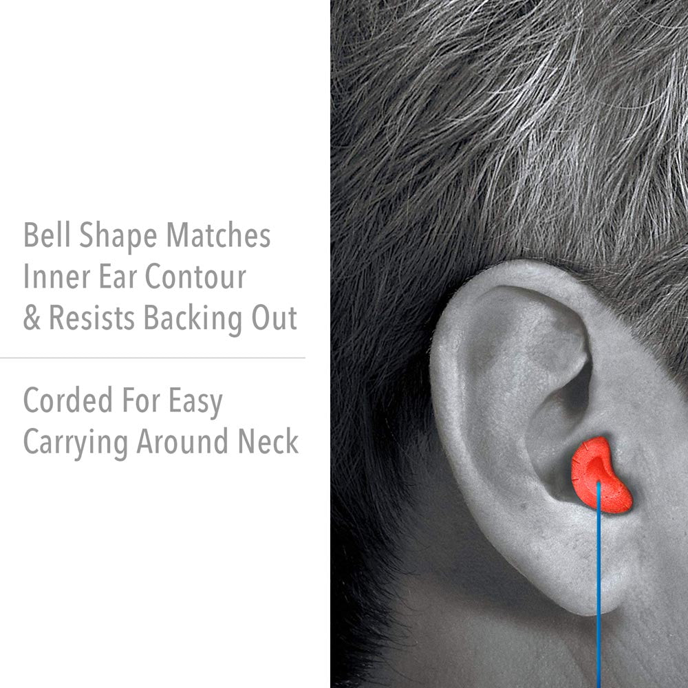 Howard Leight MAX-30 Maximum Corded Earplugs Features 1