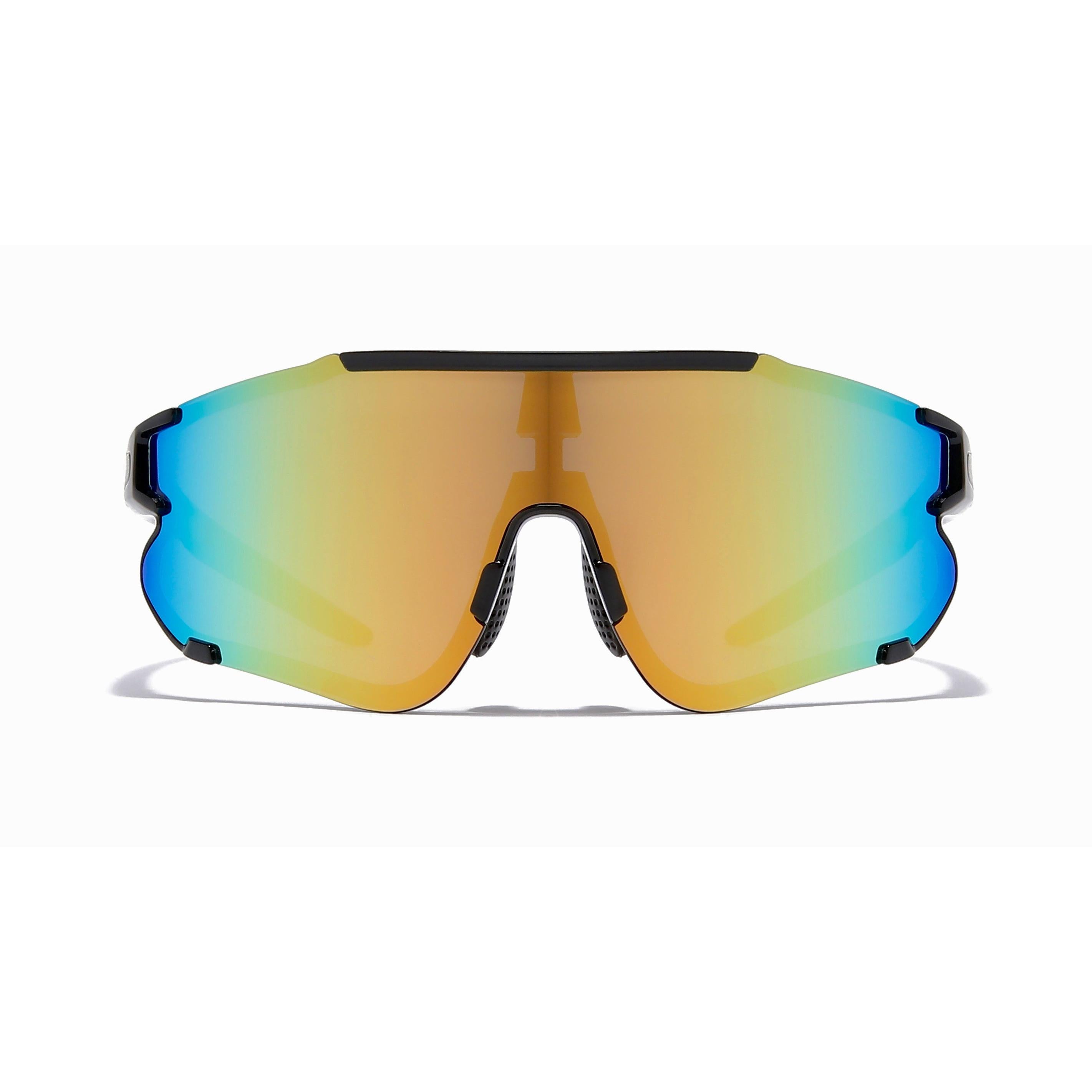 Wye Delta Z87+ HiViz Black Yellow Revo Safety Glasses