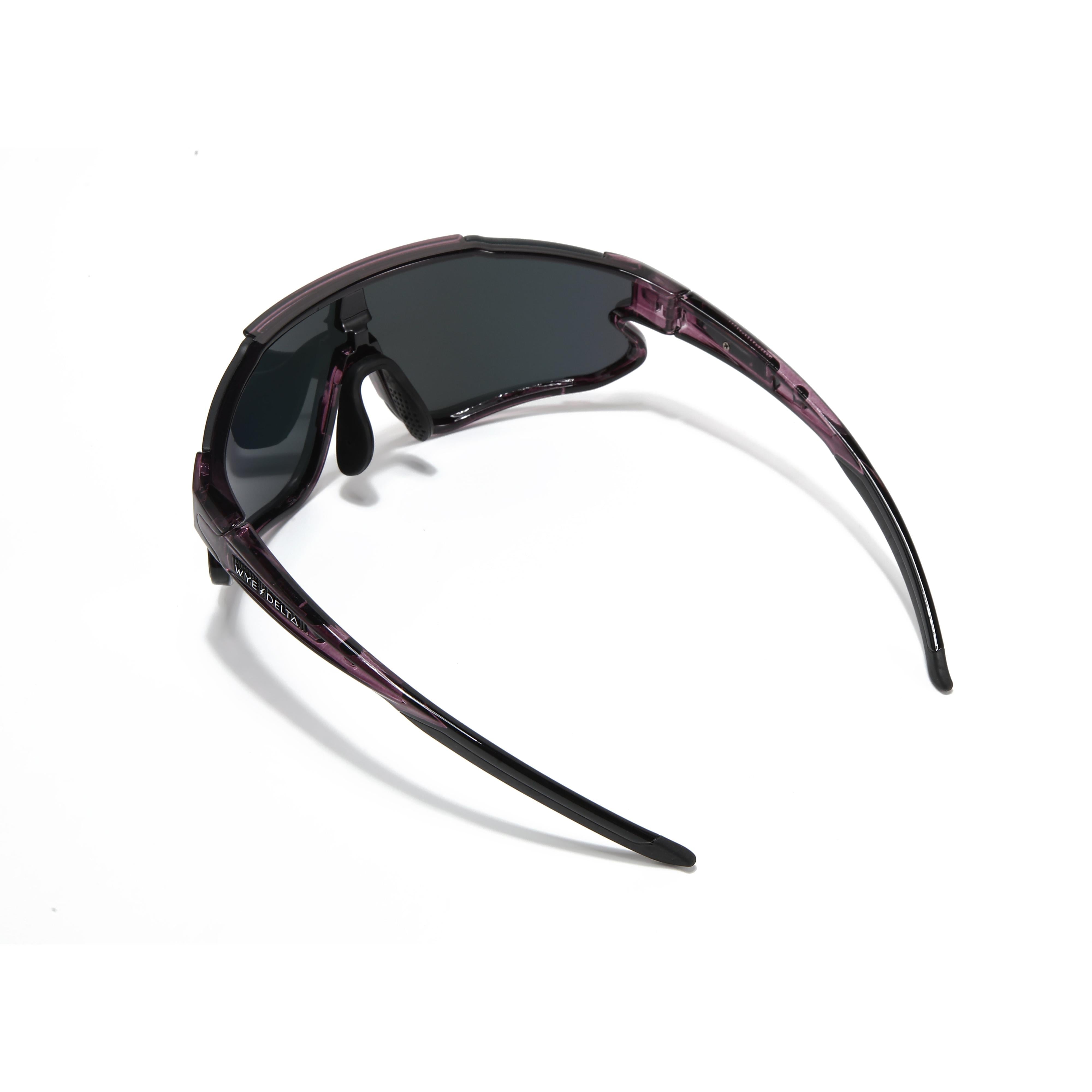 ベネです Wye Delta Z87+ HiViz Transparent Purple Polarized Safety Glasses