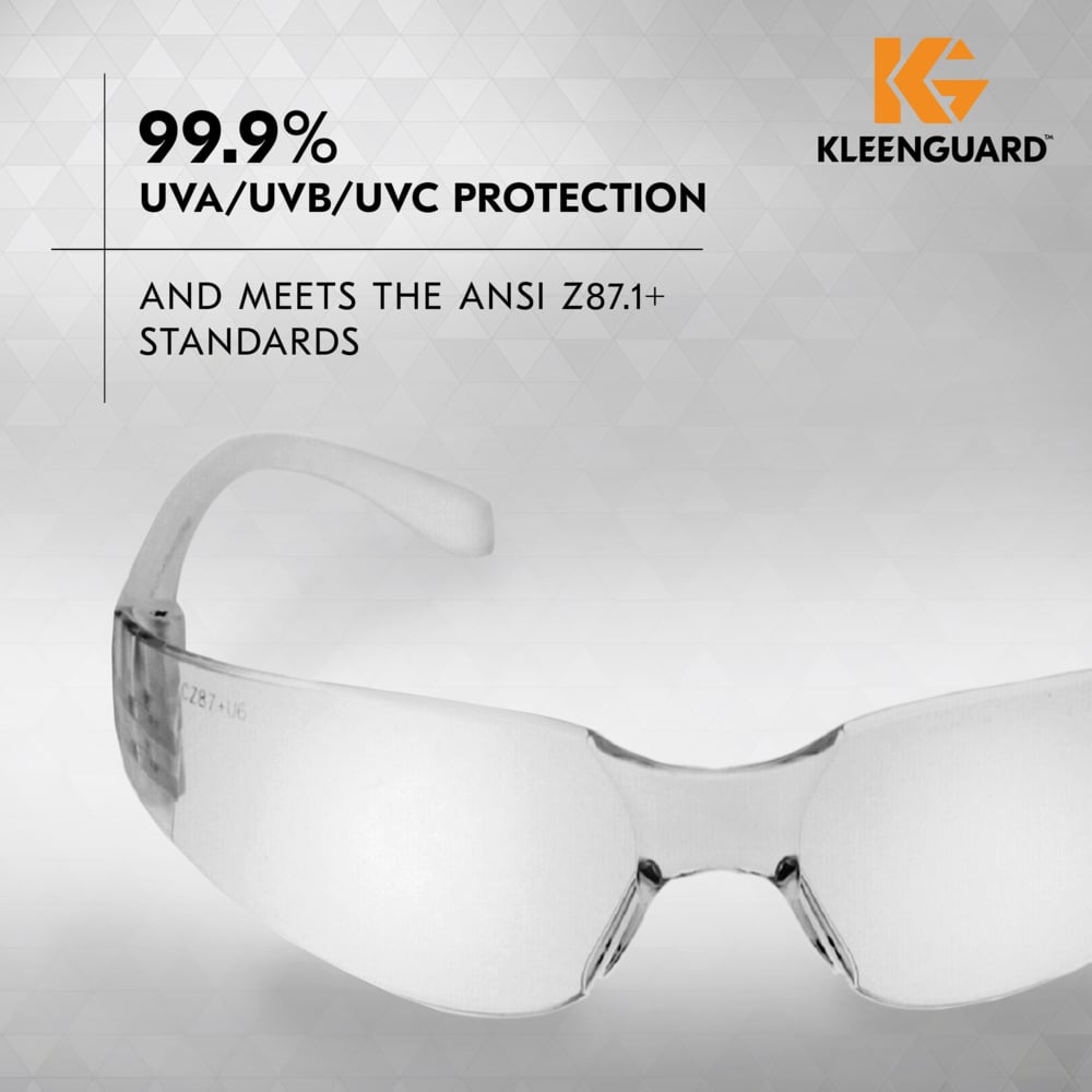 KleenGuard Element Safety Glasses with Clear Lenses
