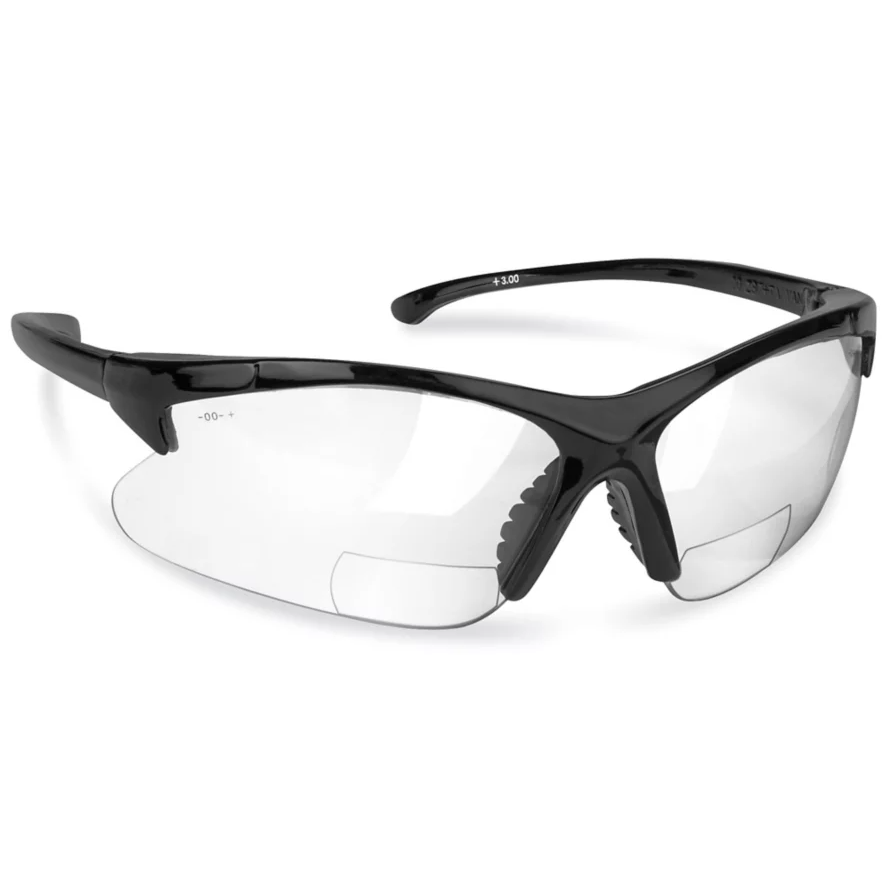 KleenGuard 30-06 Readers Safety Glasses With Clear Lenses Front View