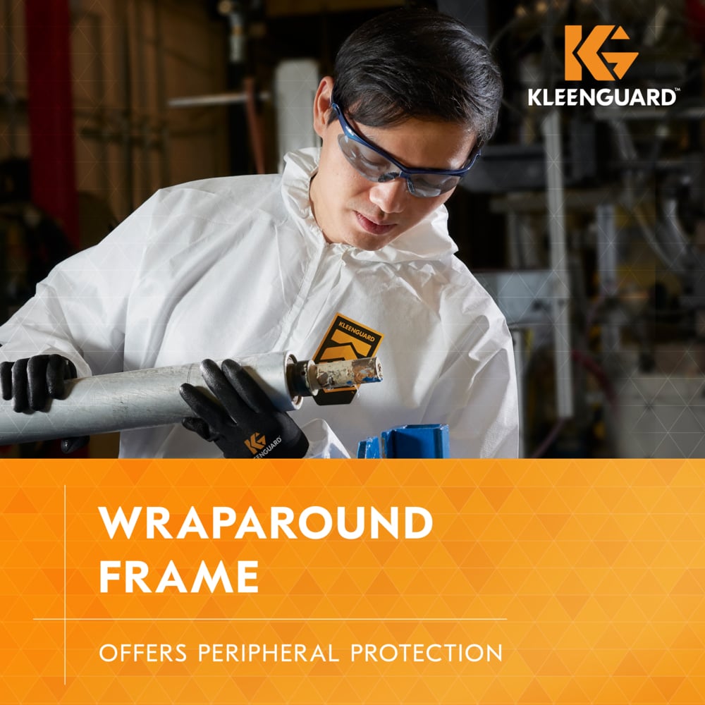 KleenGuard Nemesis Safety Glasses with Light Blue Lens