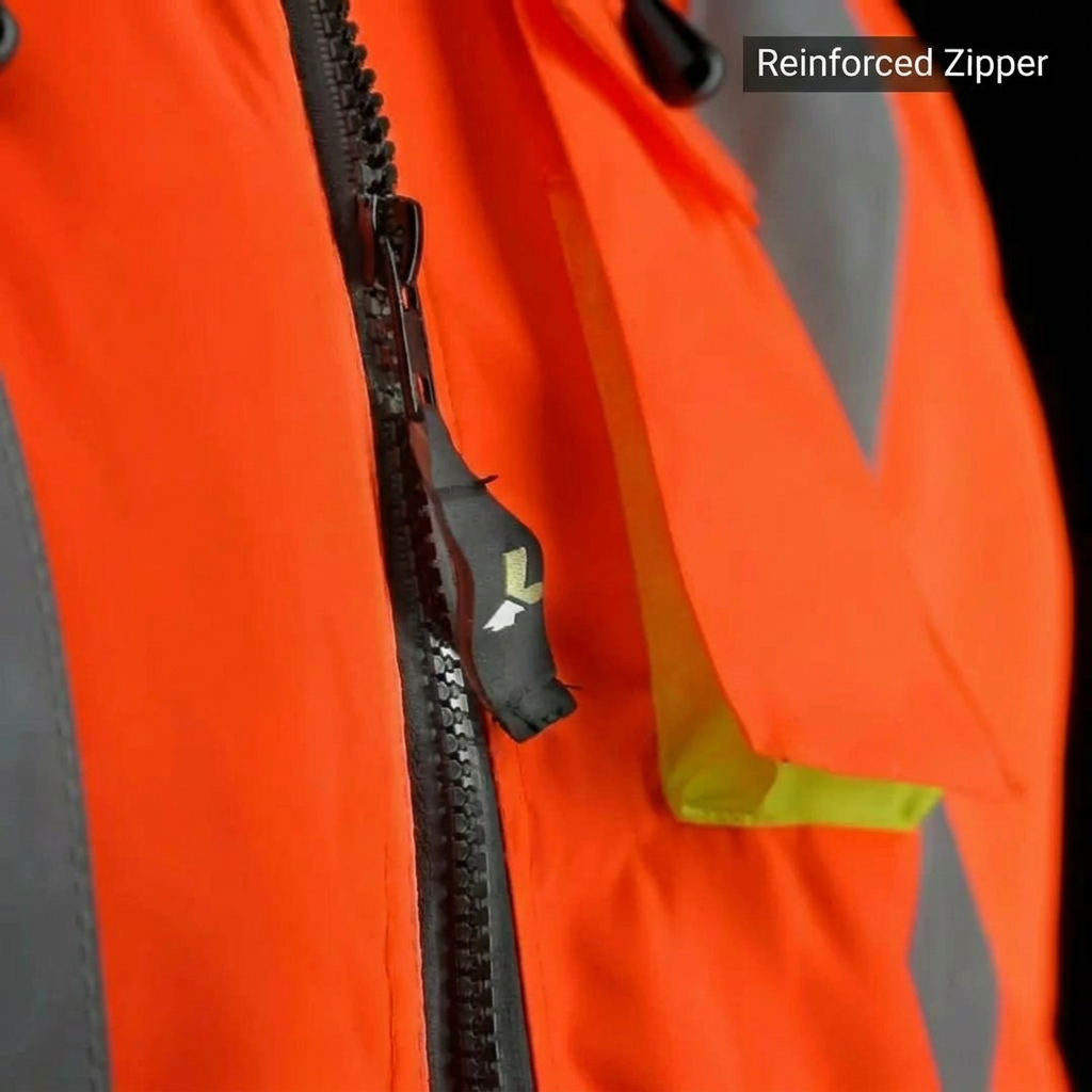 Lift Safety Hi-Viz Orange Parka Jacket