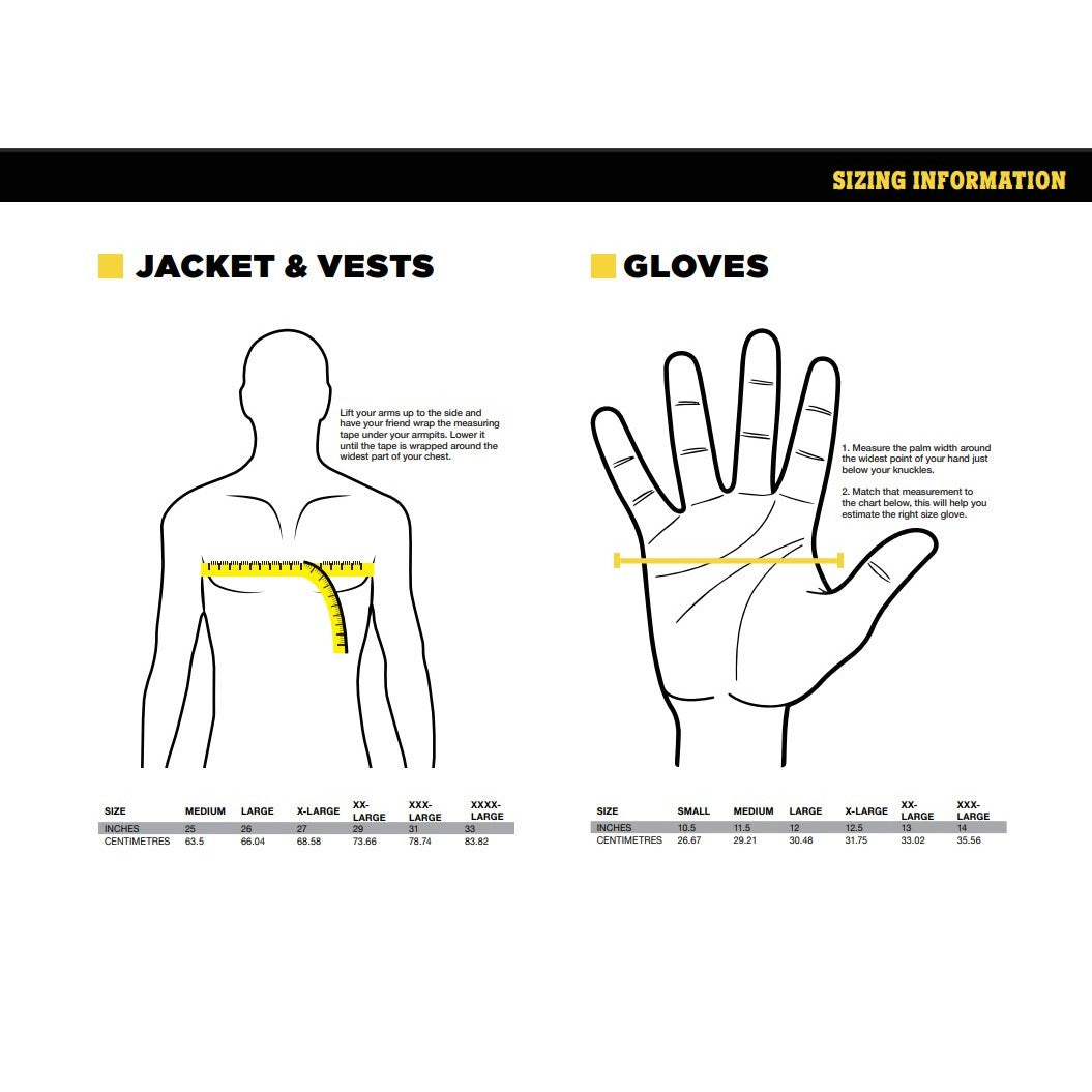 Lift Safety 8 Seconds Fleece Lined Winter Gloves