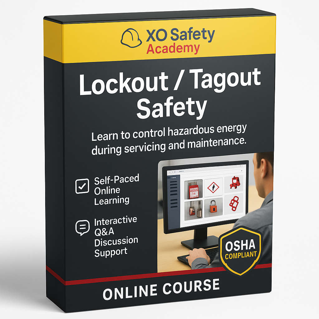 XO Safety Lockout Tagout Online Course