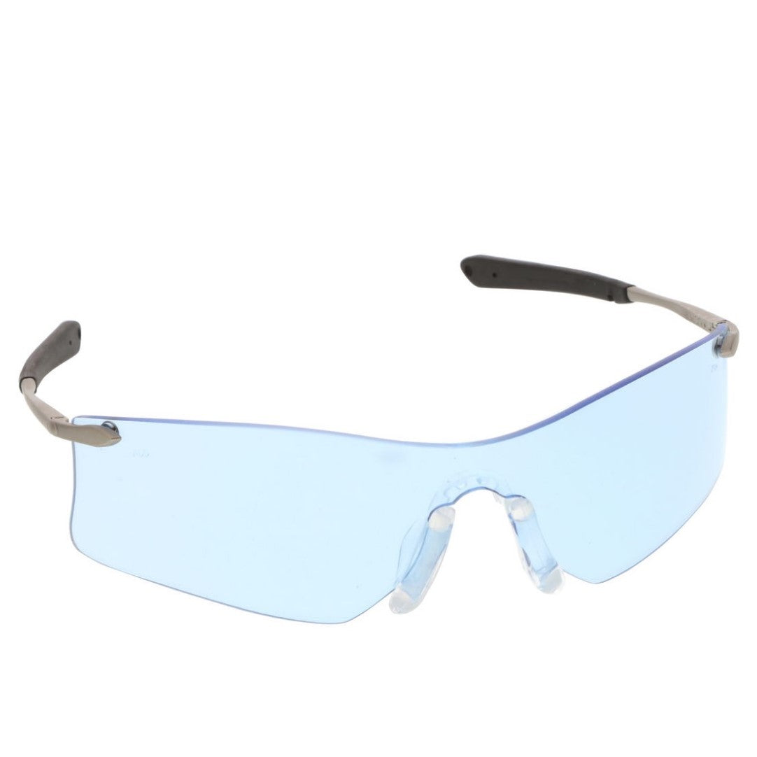 MCR Safety T4113AF Rubicon T4 Safety Glasses with Light Blue Anti-Fog Lens front