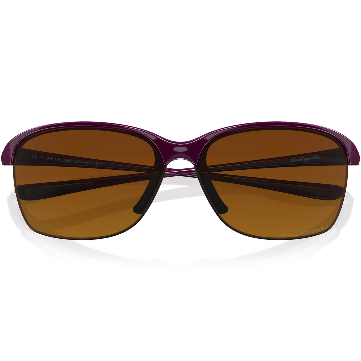 Oakley Unstoppable Sunglasses with Raspberry Spritzer Frame and Brown Gradient Polarized Lens-Safety Glasses USA