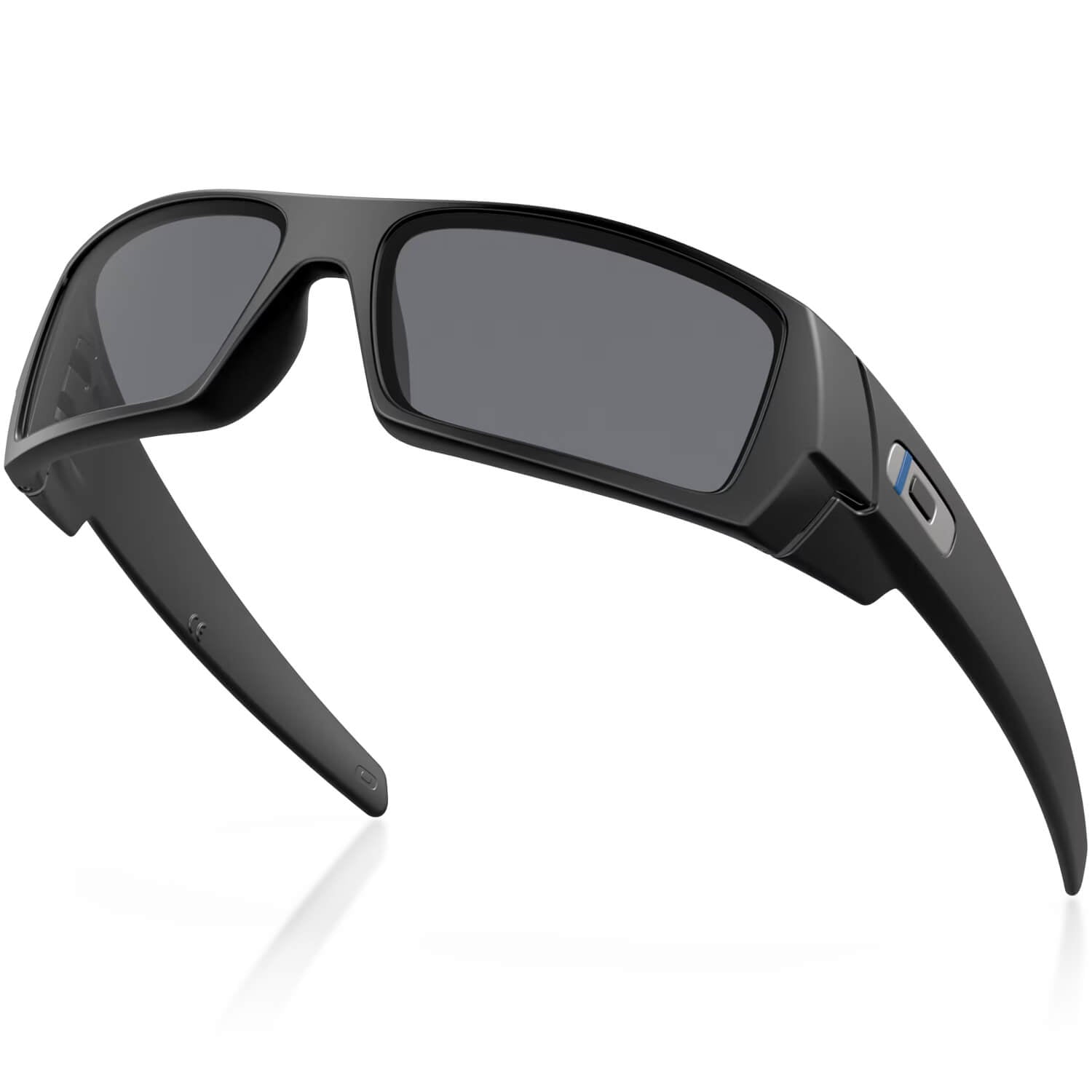 Oakley SI Thin Blue Line Gascan Sunglasses Matte Black with Grey Lenses-Safety Glasses USA