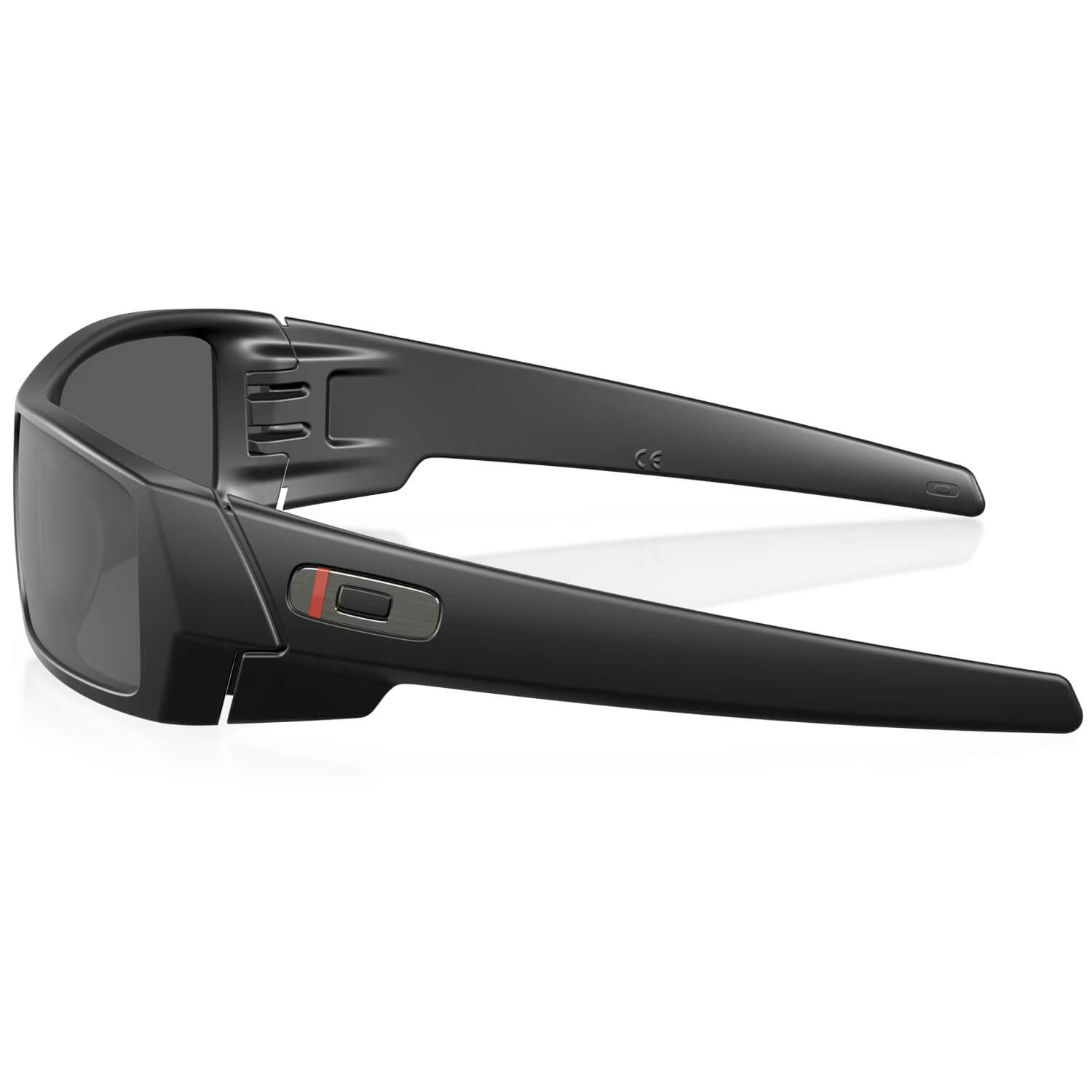 Oakley SI Thin Red Line Gascan Sunglasses Black Iridium Lens