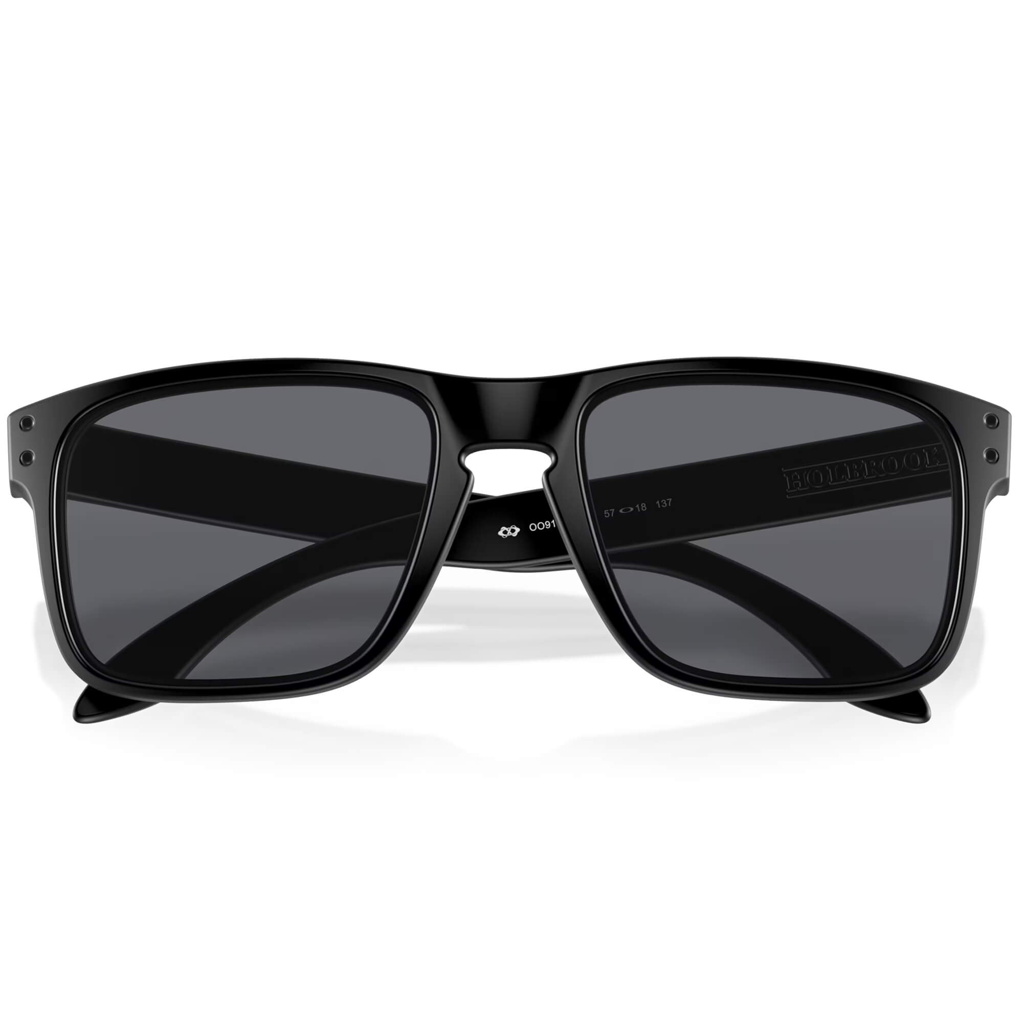 Oakley SI Holbrook USA Flag Sunglasses Matte Black with Gray Lenses
