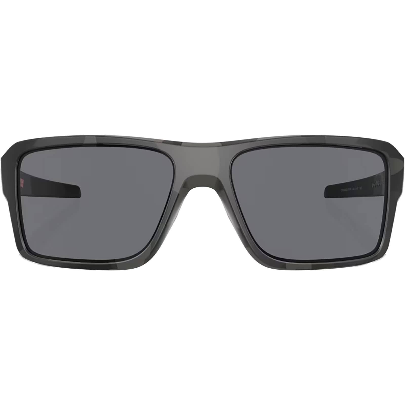 Oakley SI Double Edge Sunglasses Multicam Black with Gray Lenses OO9380-11 Front Lenses View