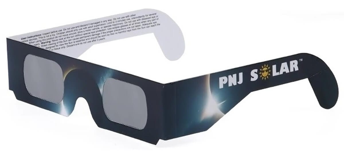 PNJ Eclipse Glasses ISO Certified Solar Eclipse Glasses - Eclipse