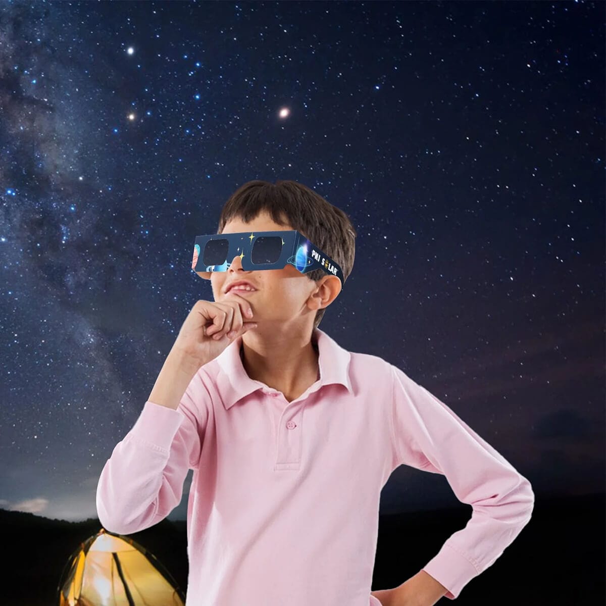 PNJ Eclipse Glasses ISO Certified Solar Eclipse Glasses - Planets
