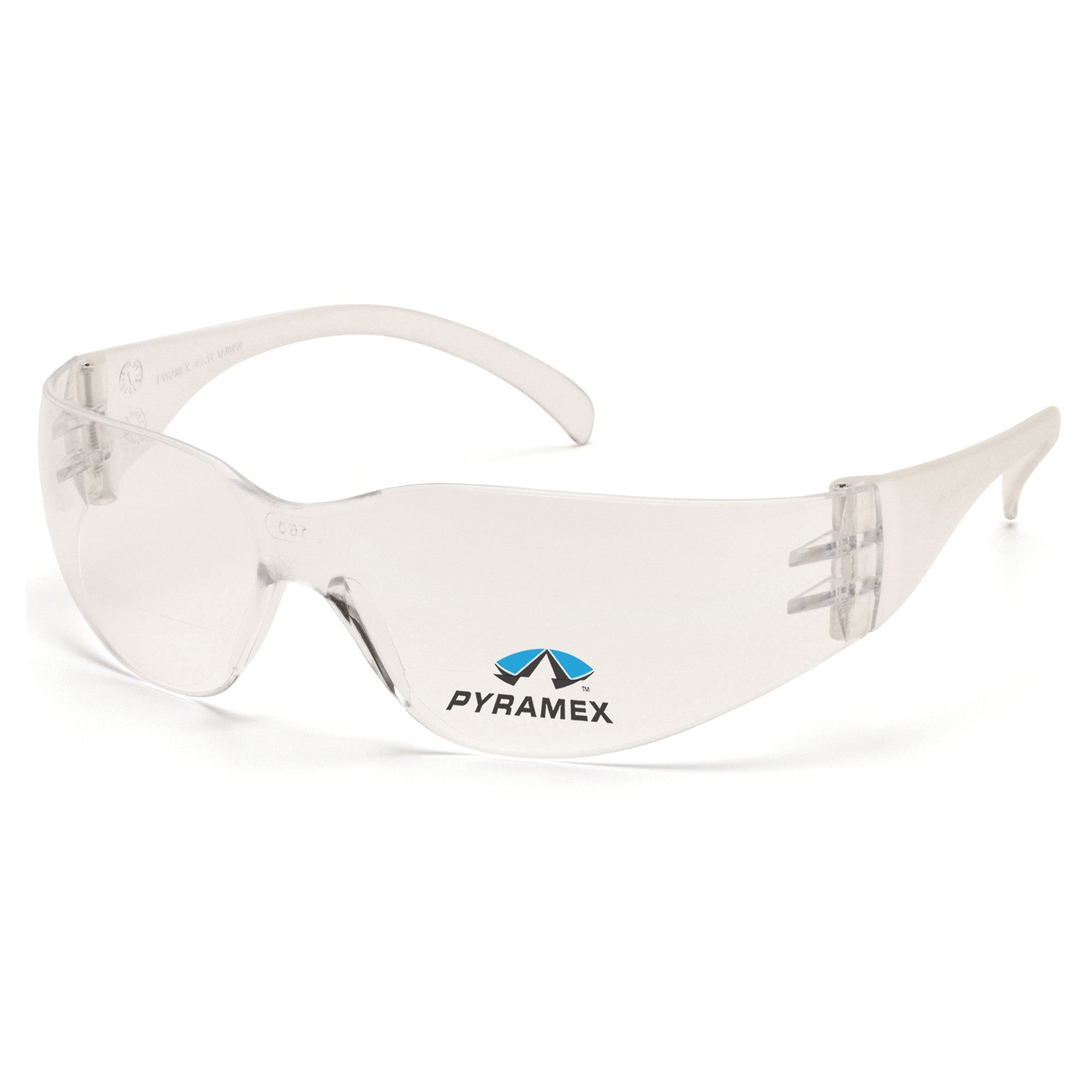 Pyramex S4110R Intruder Readers Bifocal Safety Glasses with Clear Lenses