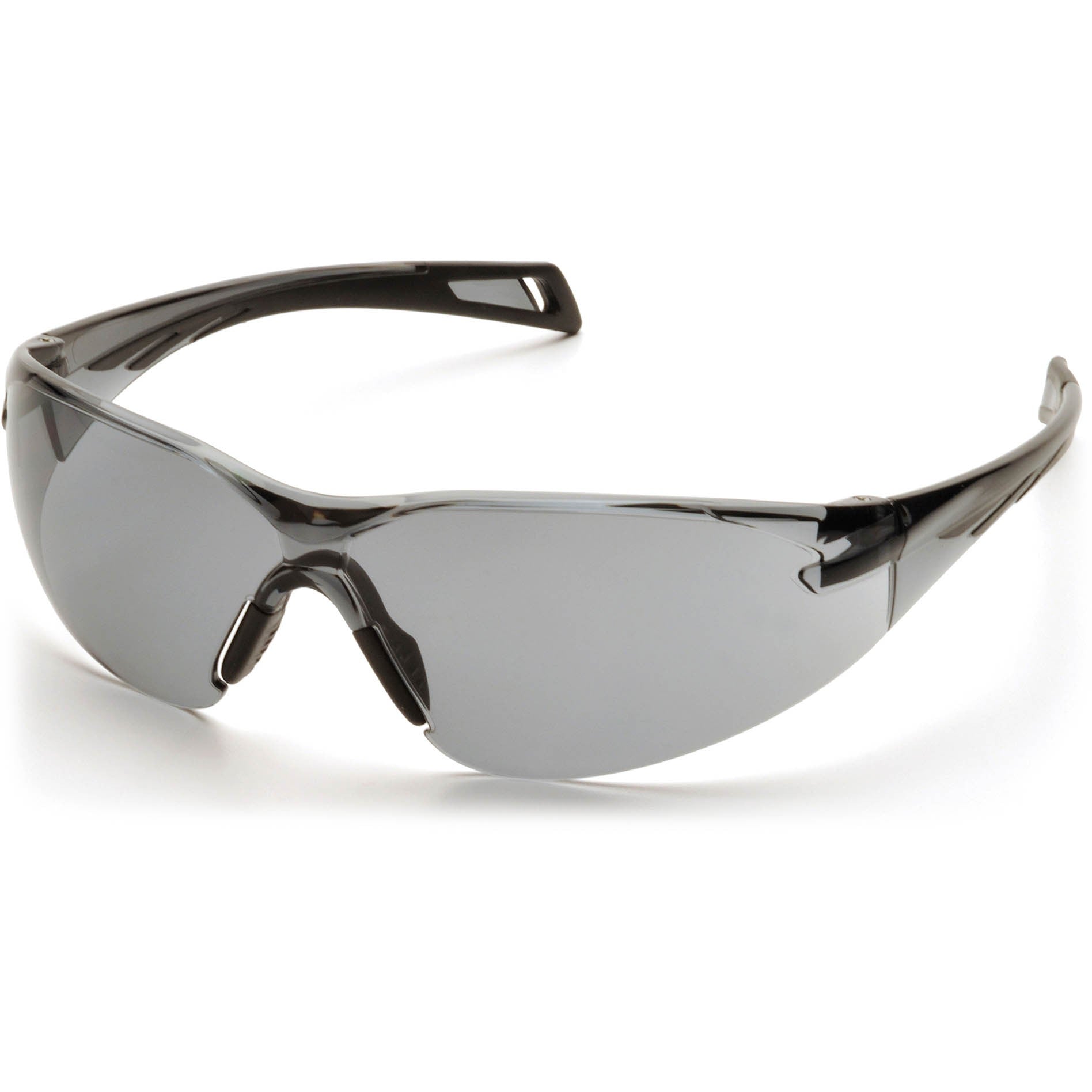 Pyramex SB7120ST PMXSLIM Safety Glasses Black Temples Gray H2X Anti-Fog Lens