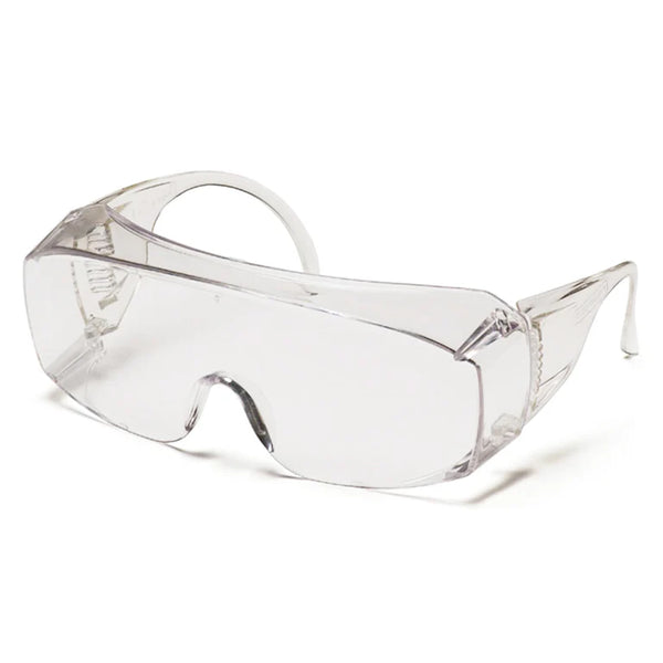 Pyramex Solo Jumbo Safety Glasses with Clear Lens