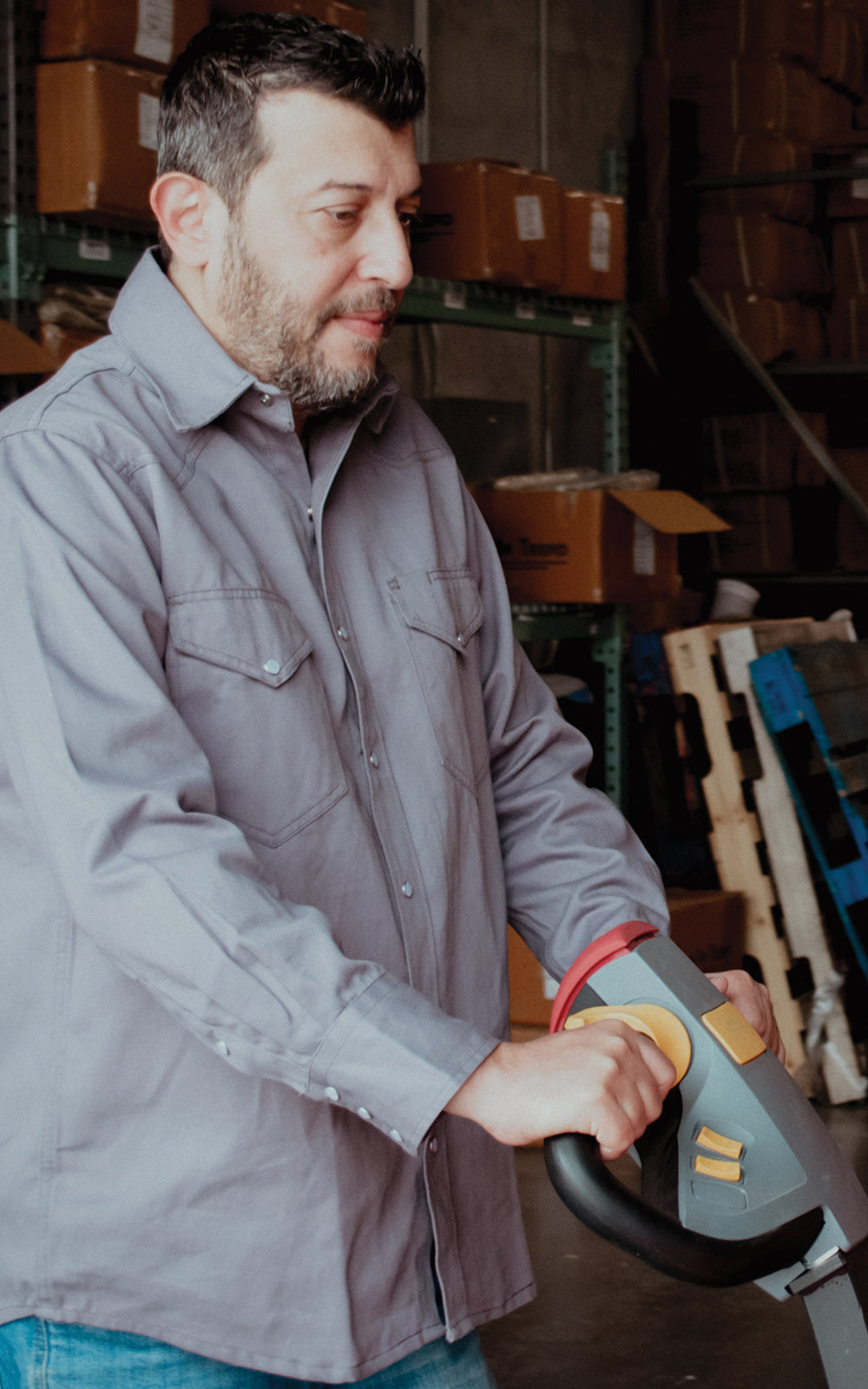 Just In Trend Flame-Resistant Welding Shirt - 100% Cotton