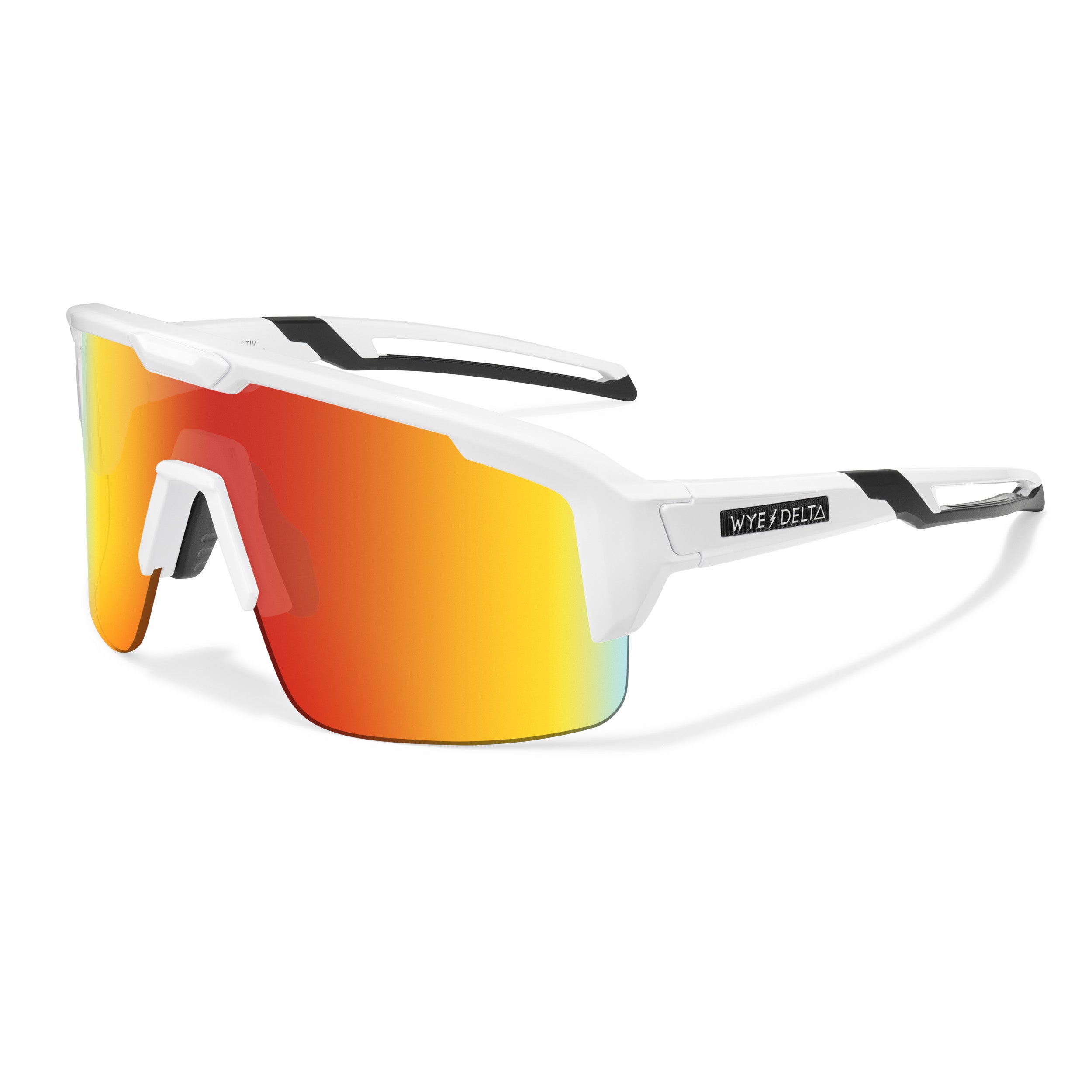 Wye Delta Z87+ REACTIV Safety Glasses White Flash