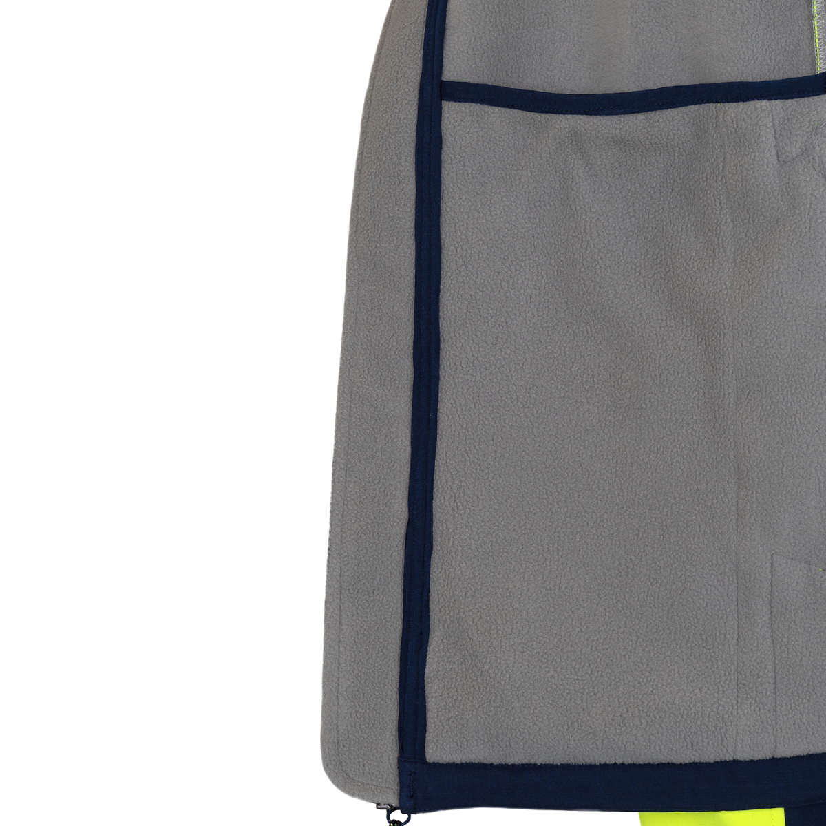Jorestech Hi-Vis Softshell Water-Repellent Fleece-Lined Safety Jacket with Reflective Strips