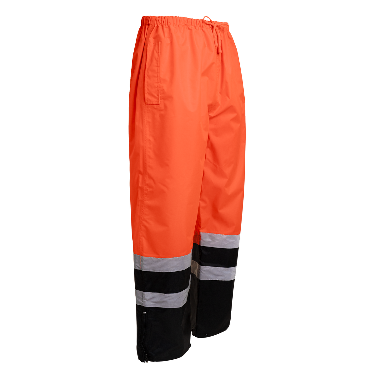 Jorestech Hi-Vis Yellow/Black Rain Pants with Reflective Strips