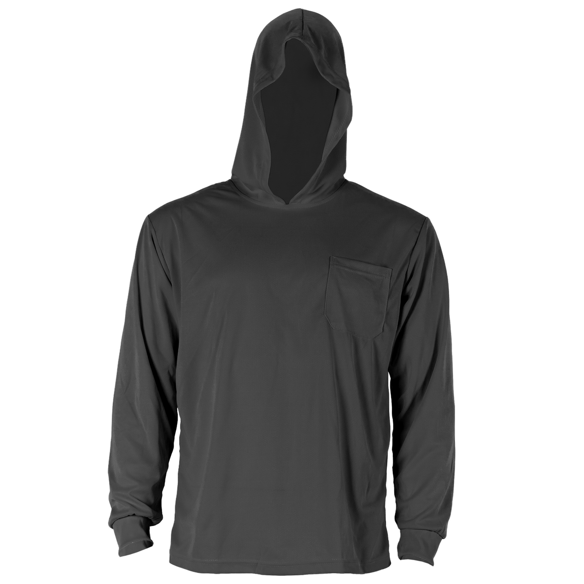 Jorestech Hi-Vis Safety Long Sleeve Shirt with Hoodie