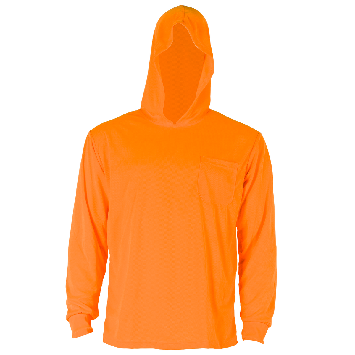 Jorestech Hi-Vis Safety Long Sleeve Shirt with Hoodie